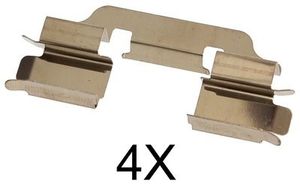 Accessoireset, schijfremblok 1601Q