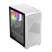 ATX Semi-toren BehuizingKEEP OUT XC-220W Wit