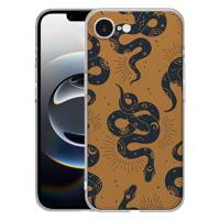 TPU Hoesje iPhone 16e - Snakes Backcover