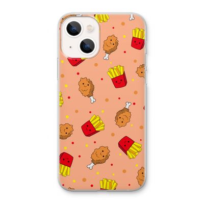 Chicken 'n Fries: iPhone 13 Transparant Hoesje