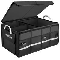 Kofferbak Organizer Tas Zwart 60x35x30cm - thumbnail