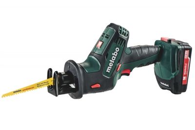 Metabo SSE18LTX Compact 18 Volt Accu Reciprozaag 0-3100 spm 2,0Ah Li-Ion In Koffer - 602266500