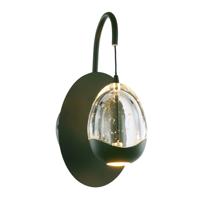 Highlight WandlampClear Egg zwart met helder glas - W3456.20 - thumbnail