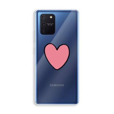 Hartje: Samsung Galaxy Note 10 Lite Transparant Hoesje