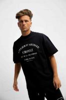 Croyez Oversized Atelier T-Shirt Heren Zwart - Maat XS - Kleur: Zwart | Soccerfanshop - thumbnail