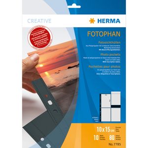 HERMA 7785 sheet protector 100 x 150 mm Polypropyleen (PP) 10 stuk(s)