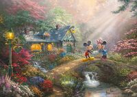 Schmidt Spiele Mickey & Minnie Legpuzzel 500 stuk(s) Stripfiguren - thumbnail