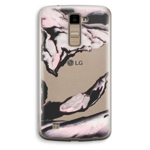 Roze stroom: LG K10 (2016) Transparant Hoesje