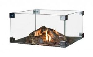 Happy Cocooning: Glazen ombouw Cocoon Table Vierkant/Rechthoek