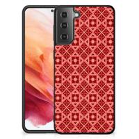 Samsung Galaxy S21 Back Case Batik Rood