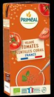 Primeal Soep tomaat rode linzen bio 330 Milliliter