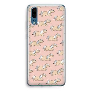 Ponys: Huawei P20 Transparant Hoesje