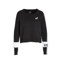 ASICS sportsweater zwart/grijs/wit - thumbnail