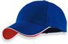 Atlantis AT602 Pilot Piping Sandwich Cap - Royal/White/Red - One Size