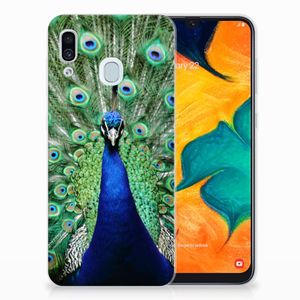 Samsung Galaxy A30 TPU Hoesje Pauw