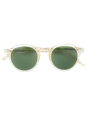 Moscot lunettes de soleil à monture ronde - Blanc