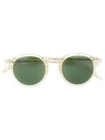 Moscot lunettes de soleil à monture ronde - Blanc