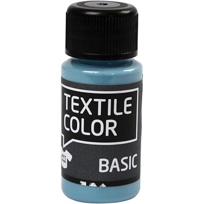 Creativ Company Textile color semi-dekkende textielverf - pigeon blue, 50ml