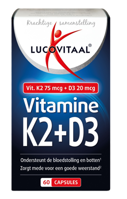 Lucovitaal Vitamine K2 + D3 Capsules