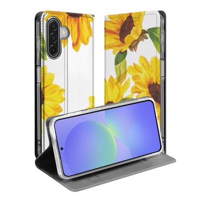 Zonnebloemen Book Case Samsung Galaxy A17