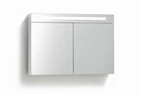 Spiegelkast 120 met LED verlichting Wit
