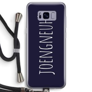 Joengneuh!: Samsung Galaxy S8 Transparant Hoesje met koord