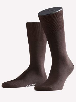FALKE - Sokken - Airport - Bruin - 5930, Maat:43-44