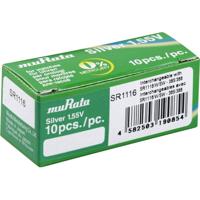 Murata Knoopcel 366 1.55 V 10 stuk(s) 30 mAh Zilveroxide SR1116-PBWW