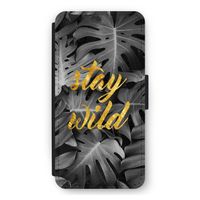 Stay wild: iPhone 12 Pro Max Flip Hoesje