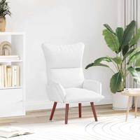 Fauteuil Wit 69 x 74 x 93 cm Kunstleer