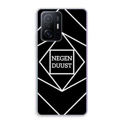 Negenduust geometrisch: Xiaomi 11T Transparant Hoesje