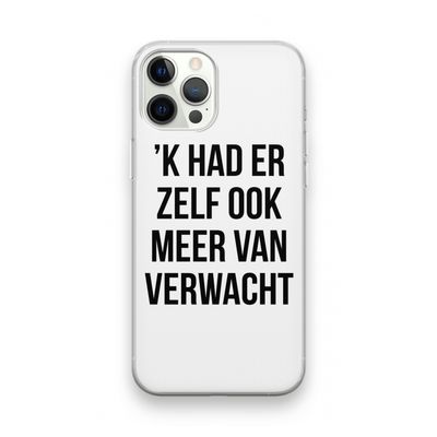 Meer verwacht: iPhone 12 Pro Transparant Hoesje