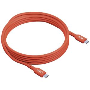 club3D USB-C-kabel USB 2.0 USB-C stekker 3.00 m Oranje CAC-1513