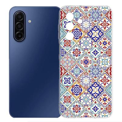 TPU Hoesje Samsung Galaxy A17 - Tiles Color Backcover TPU Hoesje Samsung Galaxy A17 - Tiles Color Backcover