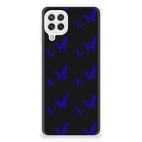 Samsung Galaxy A22 4G | M22 TPU bumper Vlinder Patroon - thumbnail