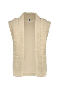 B.Nosy Meisjes gilet teddy - Georgie - Ecru