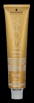 Schwarzkopf - Igora Absolutes Permanent Color Creme 9-50 Blond très clair naturel doré 60 ml