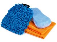 Katana cleaning set soft 4-piece with mesh bag