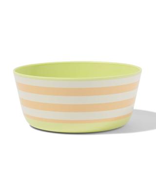 HEMA Schaal Ø12x5.5cm Strepen (feloranje)