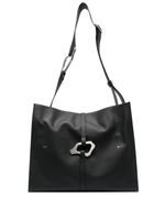 HELIOT EMIL sac cabas en cuir - Noir - thumbnail