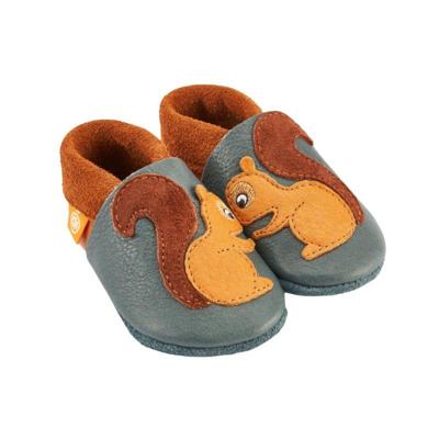 Orangenkinder babyslofjes Squirrel Blue Grey-32-33