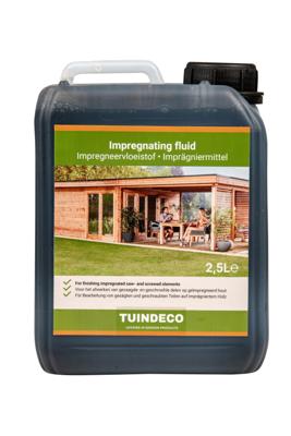 Impregneervloeistof zwart 2,5 liter Tuindeco - Tuindeco