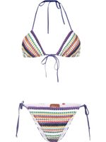 Missoni bikini en maille - Violet