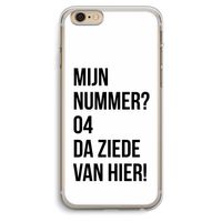 Da ziede van hier: iPhone 6 Plus / 6S Plus Transparant Hoesje