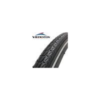 VREDESTEIN 28x1 5/8x1 3/8 (37-622) flex superior zwart reflex draad 28242