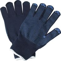 Asatex Handschoen | maat 9 blauw | EN 388 PSA-categorie II | binnen katoen, buiten polyamide | op zelfbedieningskaart | 1 paar - 3688-K/9 3688-K/9