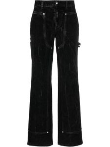 Stella McCartney jean à coupe droite - Noir