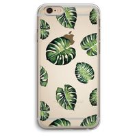 Tropische bladeren: iPhone 6 Plus / 6S Plus Transparant Hoesje