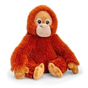 Pluche knuffel Orang Oetan aap/apen - 25 cm - Dieren knuffelbeesten - Apen