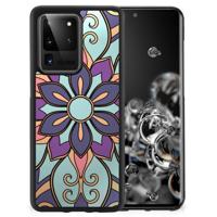 Samsung Galaxy S20 Ultra Skin Case Purple Flower